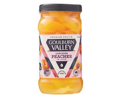 Goulburn Valley Peaches in Juice 700g