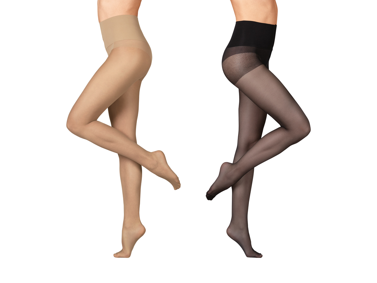 Collants fins pour femme, lot de 21
