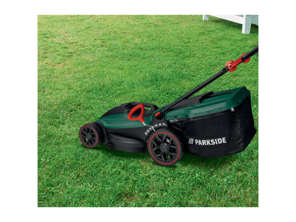 Parkside 44cm Corded Electric Lawnmower - 1800W
