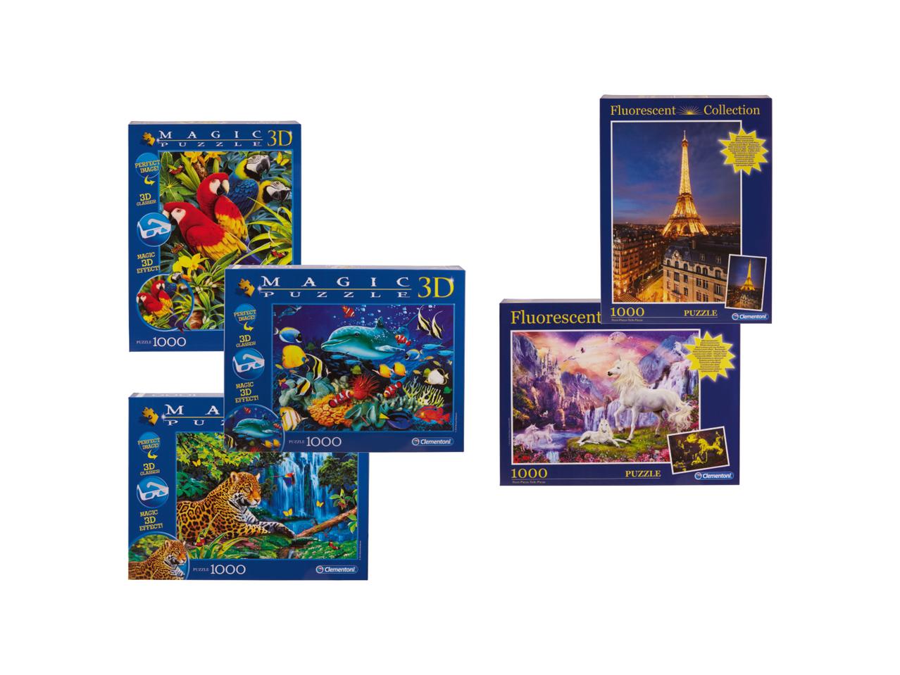 CLEMENTONI Puzzle Assortment