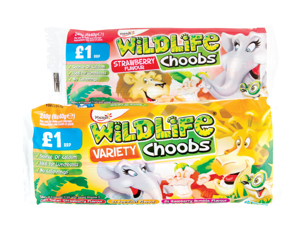 YOPLAIT Wildlife Choobs