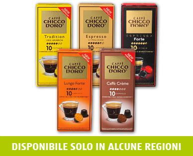 CHICCO D'ORO Capsule di caffè compatibili con Nespresso(R)