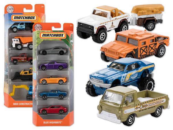 MATTEL(R)/MATCHBOX(R) Matchbox Auto-Set, 5-teilig