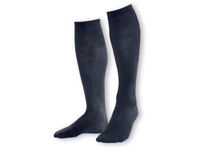 SENSIPLAST(R) Men's Knee-high Support Stockings with Compression Zones