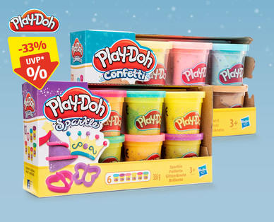 PLAY-DOH Glitzer-/Konfettiknete