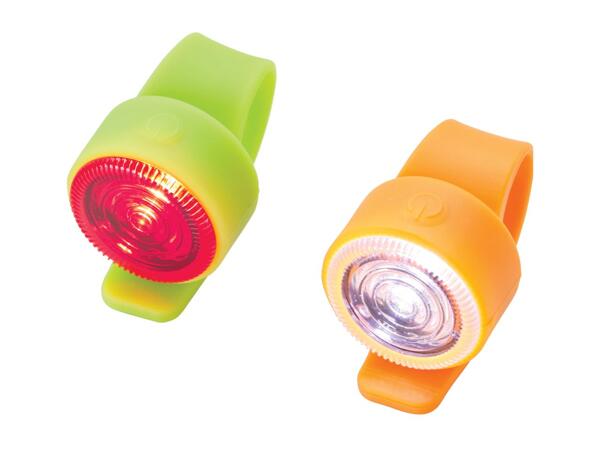 CRIVIT Green & Orange LED Light Set