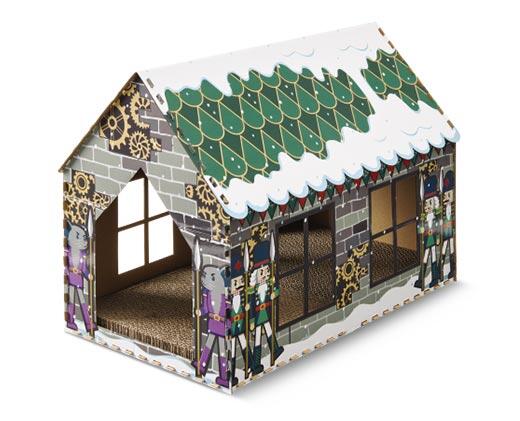 Heart to Tail 
 Holiday Cat Scratching Playhouse