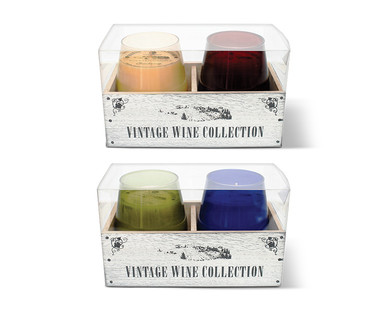 Huntington Home 2-Pack Wine Candle Gift Set