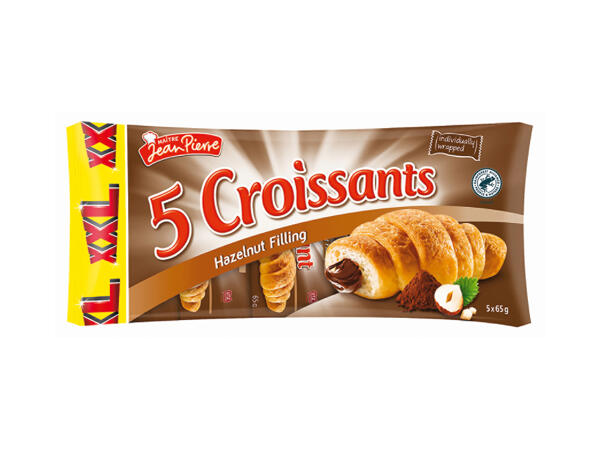 Croissants with Hazelnut Cream