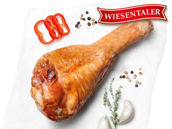 WIESENTALER Frische österreichische Putenunterkeule geräuchert