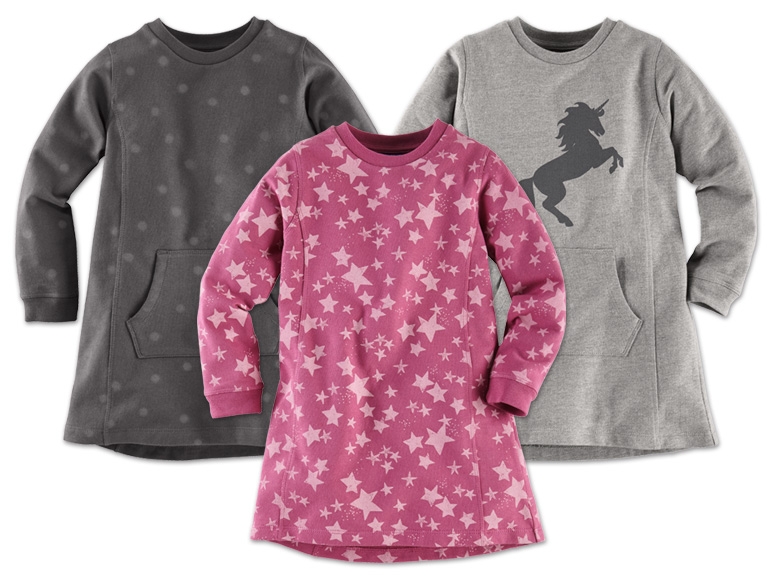 LUPILU(R) Kleinkinder Mädchen Sweatkleid