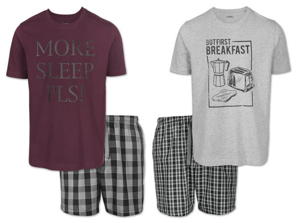 LIVERGY(R) Herren Shorty-Pyjama1