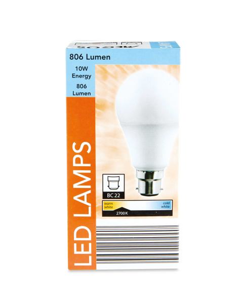 LED Bulb 10W 6 pack