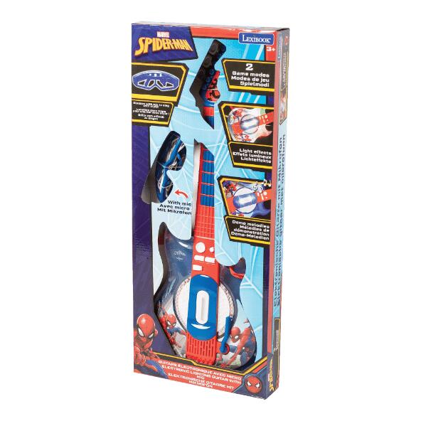 LEXIBOOK(R) 				Guitare électronique avec micro et lunettes