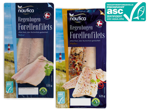 ASC Geräucherte Forellenfilets