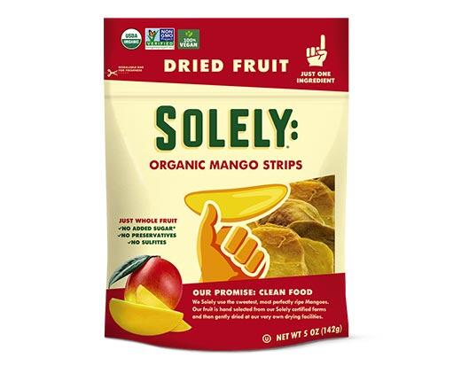 Solely 
 Organic Mango or Organic Cacao Mango
