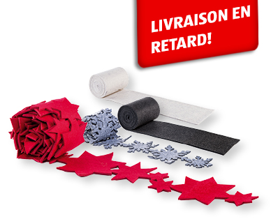 Ruban décoratif en feutre MY LIVING STYLE