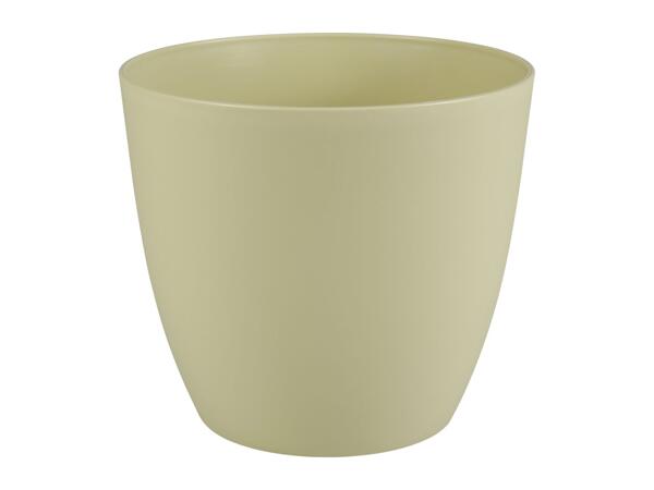 Parkside 18cm Plant Pot - Beige