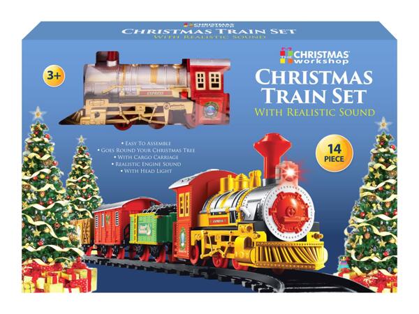 The Christmas Workshop Classic Christmas Tree Train Set