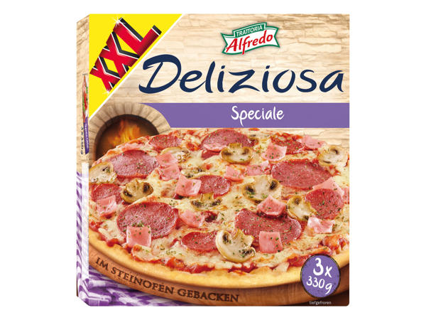 TRATTORIA ALFREDO Steinofenpizza Speciale 2+1 GRATIS