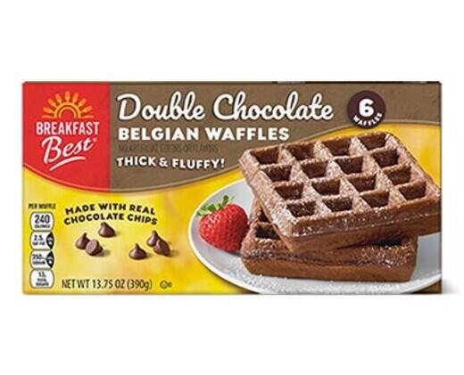 Breakfast Best 
 Double Chocolate Belgian Waffles