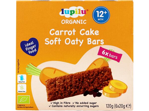 Organic Carrot Cake Oaty Bars