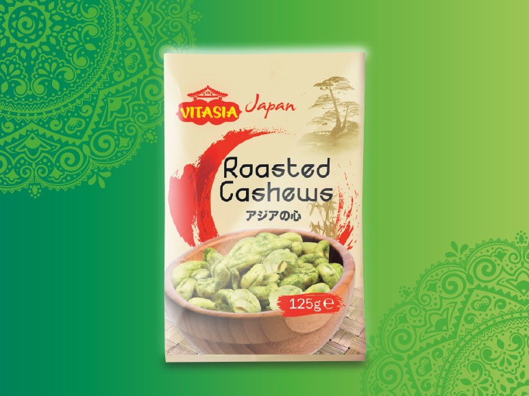 Noix de cajou au wasabi