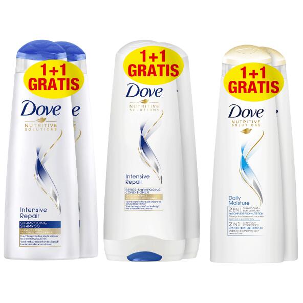 DOVE(R) Shampoo of conditioner, 2 st.