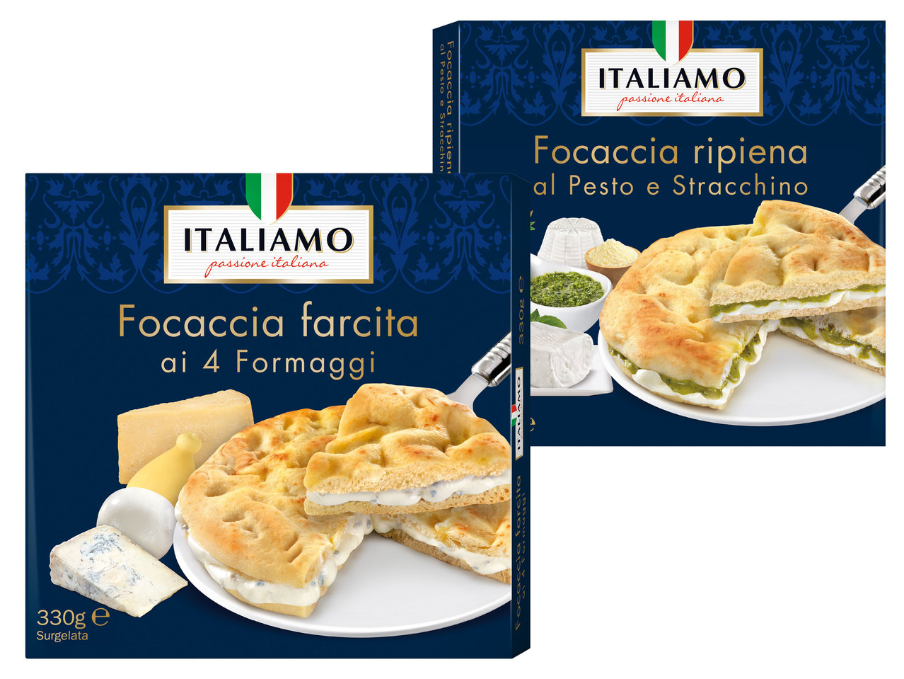 ITALIAMO Focaccia farcita oder ripiena