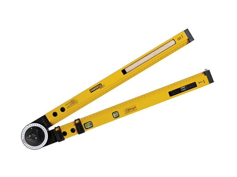 POWERFIX Protractor Spirit Level
