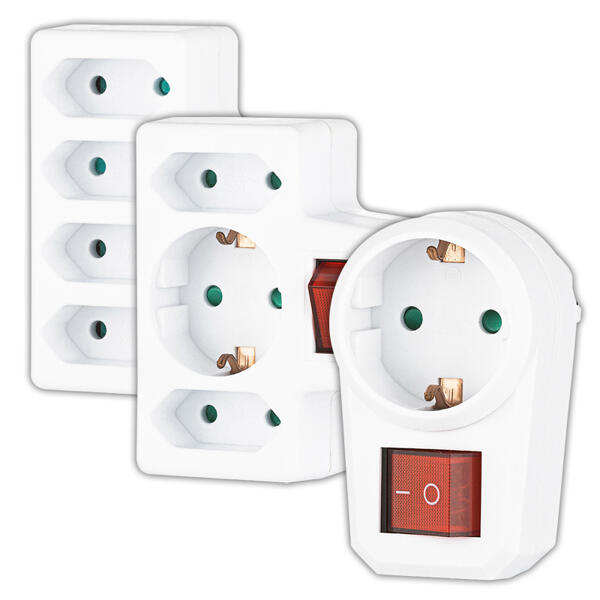 Steckdosenadapter 2-polig