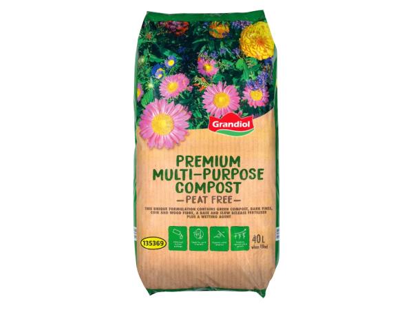 Grandiol 40L Premium Multi-Purpose Compost Peat Free