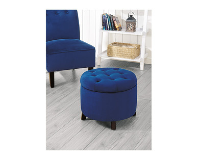 SOHL Furniture Round Storage Ottoman