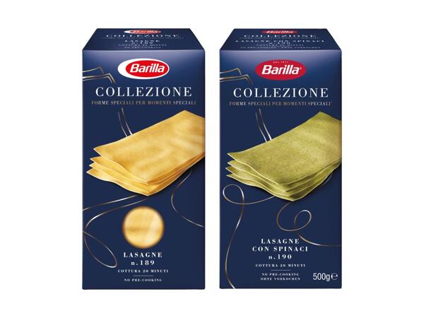Feuilles de lasagne La Collezione Barilla