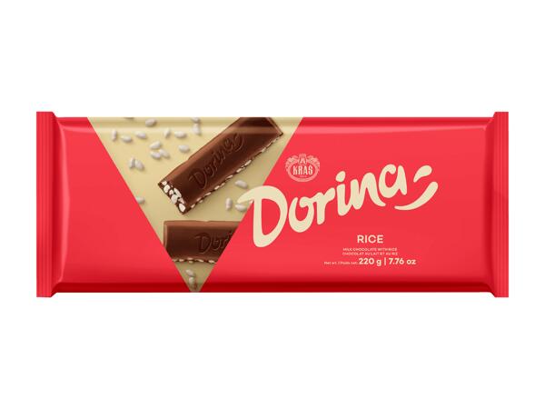 Dorina Schokolade mit Reis
