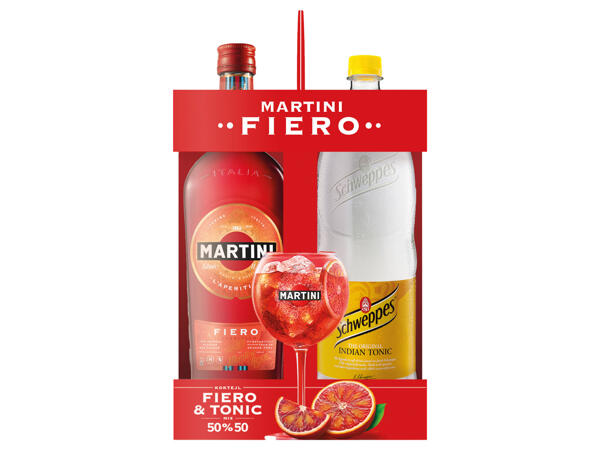 MARTINI FIERO & SCHWEPPES TONIC