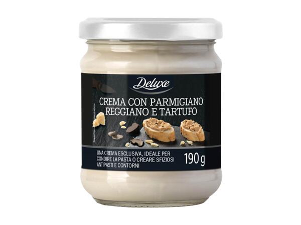 "Parmesan Cheese PDO" and Truffle Cream