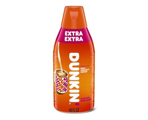 Dunkin' Donuts 
 Extra Extra Coffee Creamer