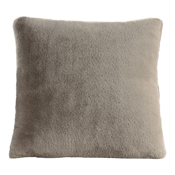 HOME CREATION(R) 				Coussin en fausse fourrure
