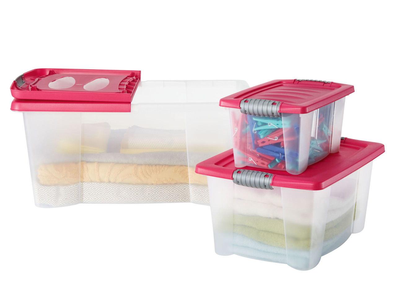 Storage Boxes, 3 pieces