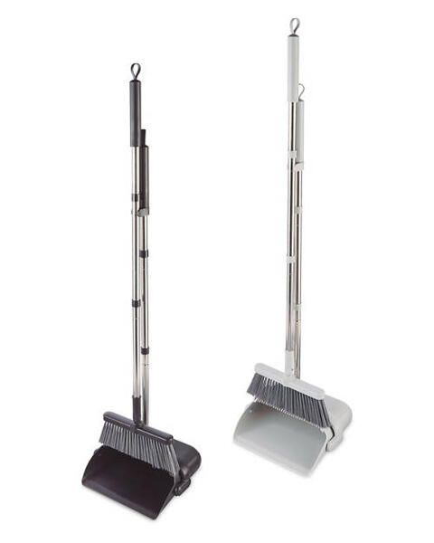 Long Dustpan and Brush