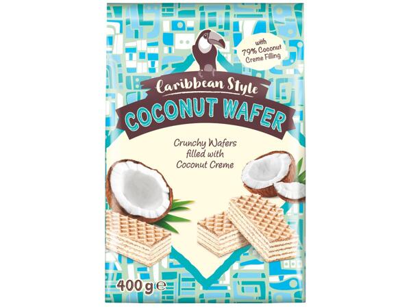 Wafer with Coconut Cream
