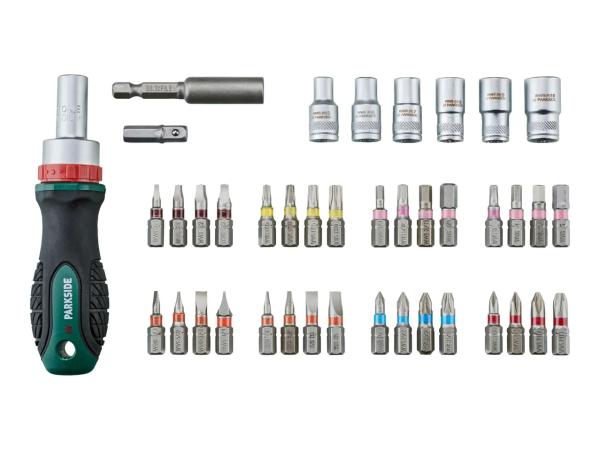 Mini Ratcheting Screwdriver Set - 41 Pieces