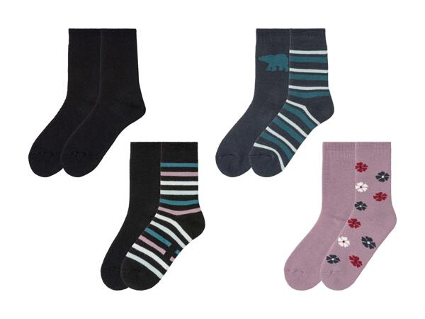Chaussettes thermorégulatrices, 2 paires