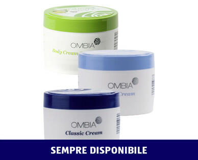 OMBIA 
 CREMA PER LA CURA DELLA PELLE
