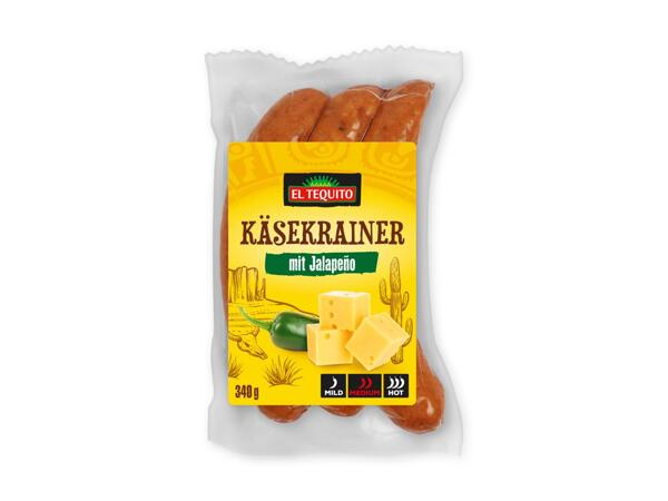 Ostepølse med jalapeño