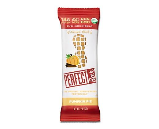 Perfect Bar 
 Pumpkin Pie or Chocolate Mint Protein Bar