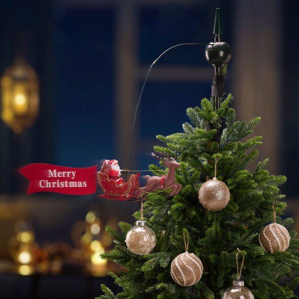 HOME CREATION(R) 				Décoration de cime de sapin de Noël