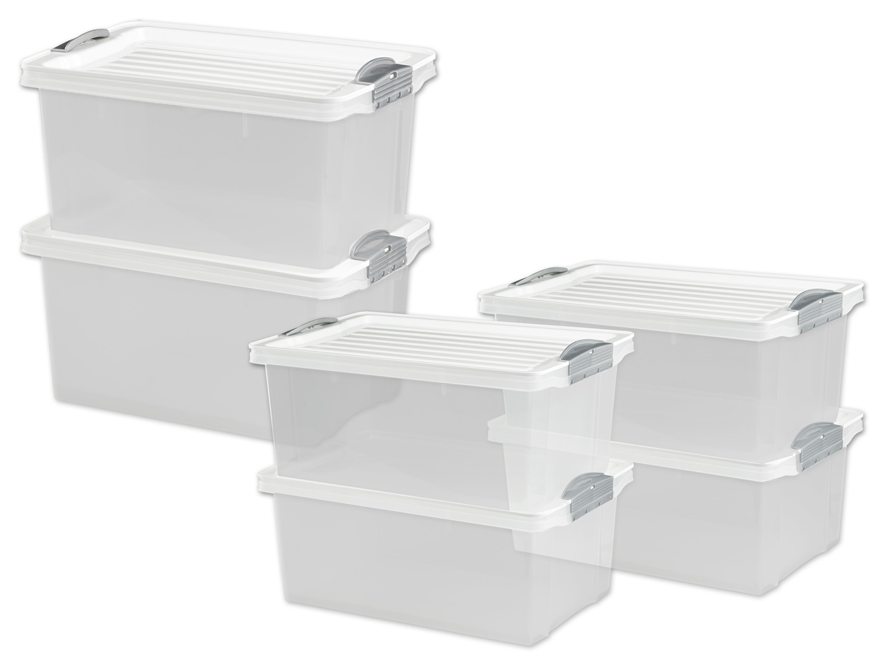 CASSETTI(R) Aufbewahrungsboxen, 2 oder 4 Stück