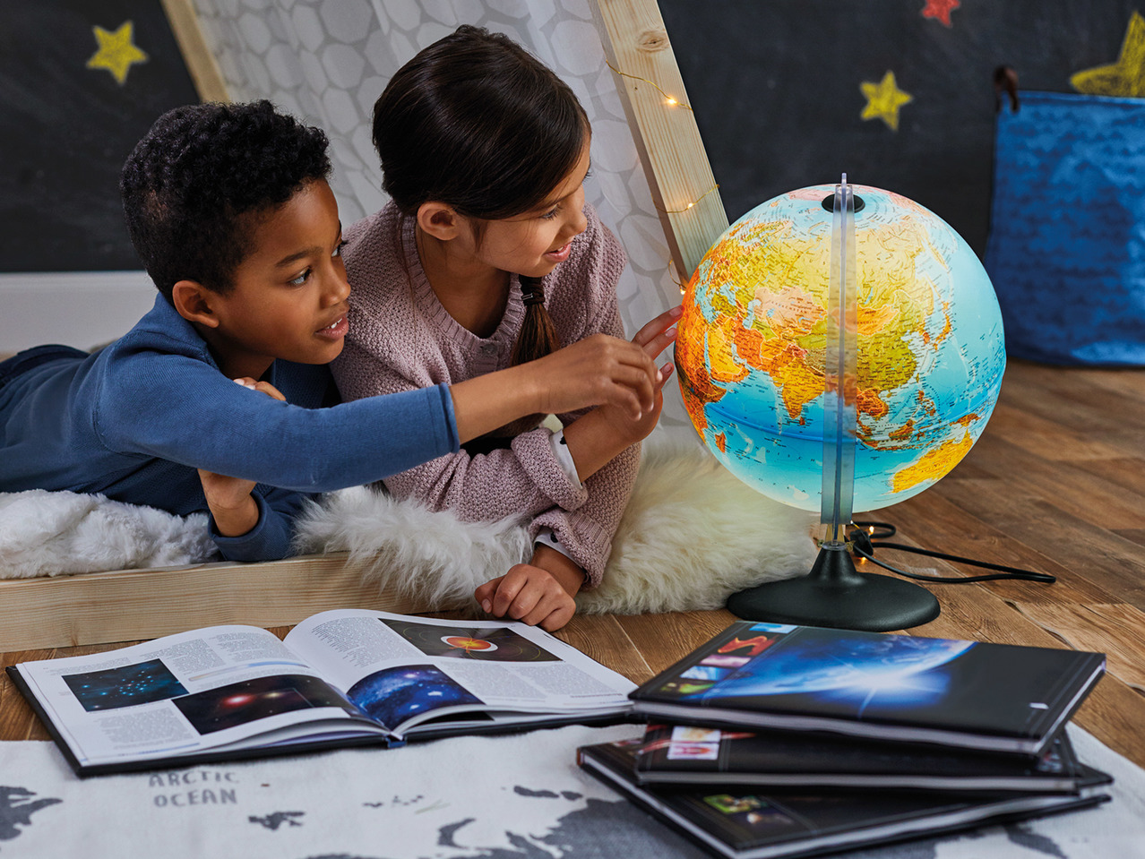 Melinera Illuminated Globe1